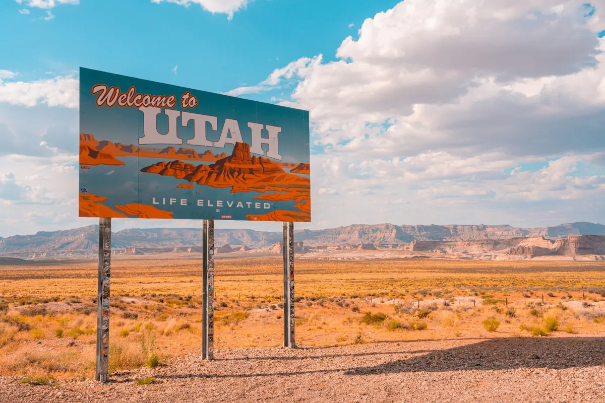 Utah service area, St. George to Salt Lake