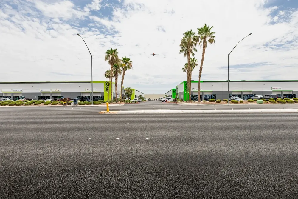 Commercial business park exterior repaint